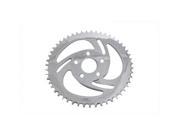 V twin Manufacturing Rear Sprocket Chrome Lazer 51 Tooth 19 0134