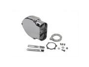 V twin Manufacturing V charger Air Cleaner Kit Chrome 34 0616