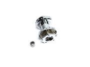 V twin Manufacturing Chrome Front Wheel Hub 45 0295