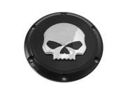 V twin Manufacturing Skull Derby Cover Black 42 1251