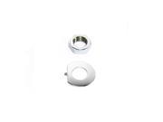 V twin Manufacturing Fork Stem Chrome Nut And Lock Washer Kit 37 8138