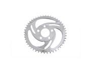 V twin Manufacturing Rear Sprocket Chrome Lazer 48 Tooth 19 0132