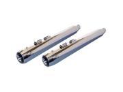 V twin Manufacturing Muffler Set With Chrome End Tips 30 0599