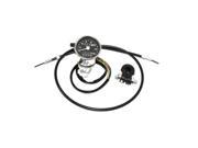 V twin Manufacturing Mini 60mm Speedometer With 2 1 Ratio 39 0578