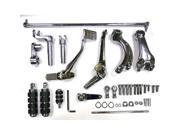 V twin Manufacturing Chrome Extended Forward Control Kit 22 0799