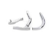 V twin Manufacturing Replica 2 Into 1 Chrome Exhaust Pipe Header Set