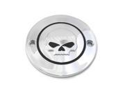 V twin Manufacturing Skull Point Cover Chrome 42 1261