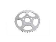 V twin Manufacturing Rear Sprocket Flat Chrome 51 Tooth 19 0221