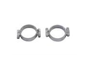 V twin Manufacturing Chrome Allen Type Exhaust Clamp Set 31 0265