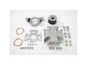 V twin Manufacturing Maltese Chrome Air Cleaner Cover Kit 34 1145