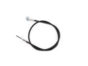 V twin Manufacturing 36 Black Speedometer Cable 36 2552
