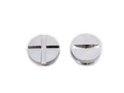 V twin Manufacturing Primary Cover Cap Set Chrome 37 0050