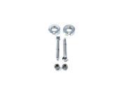 V twin Manufacturing Chrome Rear Axle Adjuster Kit 44 0609