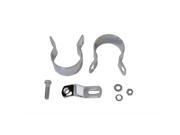 V twin Manufacturing Exhaust Mount Clamp Kit Chrome 31 0556
