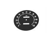 V twin Manufacturing Speedometer Tin Face 39 0311