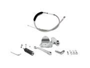 V twin Manufacturing Chrome Foot Clutch Kit 22 0952