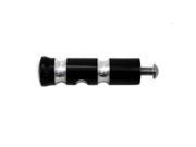 V twin Manufacturing Black Contour Grooved Shifter Peg 21 0339
