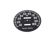 V twin Manufacturing Speedometer Tin Face 39 0312