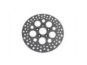 V twin Manufacturing 11 1 2 Drilled Rear Brake Disc 23 0362