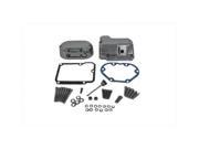 V twin Manufacturing Transmission Side Cover And Top Set Chrome