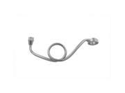 V twin Manufacturing Crossover Coil Gas Line Chrome 40 0905