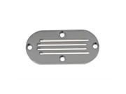 V twin Manufacturing Vented Chrome Oval Inspection Cover 43 0179