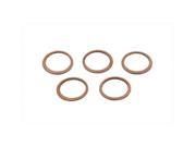 V twin Manufacturing Copper Style Oil Fill Cap Gasket 15 0192