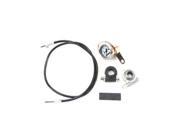 V twin Manufacturing Deco Mini 48mm Speedometer Kit With 2 1 Ratio