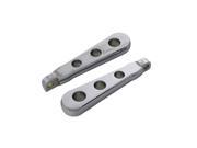 V twin Manufacturing Chrome Spoon Footpeg Set 27 0723