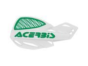 Acerbis Handguards vented Uniko White green 2072671050