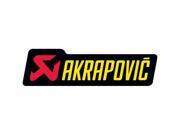 Akrapovic Replacement Parts Sticker Akro 120x34.5 P hst6al