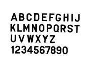 Bernard Engraving Letter Black 3in Stick On In3i Ps30b3