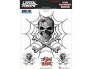 Lethal Threat Blkwdw Spider Skull 4 pk Lt88429