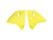 Ufo Plastics Replacement Plastic For Suzuki Rad Cover R 01 11 N Yellow
