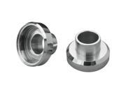 Drag Specialties Neck Post Bearing Cups Chrome Ds222800