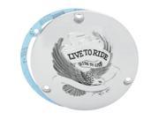 Drag Specialties Live To Ride Derby Covers Ltr 3 h 11070155