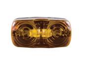 Optronics Mc 42As Amber Double Bullseye Marker Clearance Light