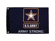 Taylor Made Products Flag 12x18 Army Strong 1620
