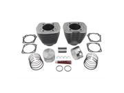 S s Cycle 88 Evolution Big Bore Cylinder Kit Silver