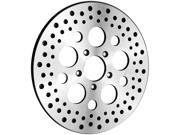 Bikers Choice Polished Rotor Round Hole 11.5in. Front M rt 1034