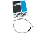 Drag Specialties Braided High Efficiency Clutch Cables Clu 06521443