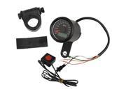 140 Mph Programmable Mini Electronic Speedometers With Odometer
