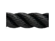 New England Ropes Dockline 1 2 X 15 Nylon Black 60541600015