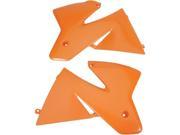 Ufo Plastics Replacement Plastic For Ktm Rad Cover 98 Orange