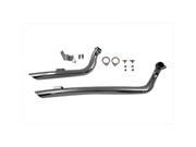 Radii Exhaust Drag Pipe Set Curved 30 0331