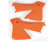 Ufo Plastics Replacement Plastic For Ktm Rad Cover 01 Mx Orange