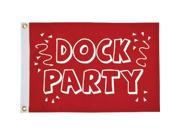 Taylor Made Products Flag 12x18 Dock Party 1614