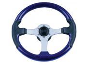 Uflex Steering Whl blue black Grips Spargibls