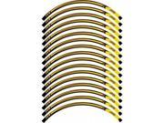 Rascal Grafik Wheel Stripe Kit Yellow Shinko Ra38839