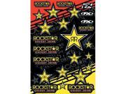 Factory Effex Rockstar Sticker Sheets Decal Rs Kt 15 68702